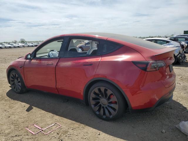 7SAYGDEF4NF466285 - 2022 TESLA MODEL Y Qırmızı foto 2
