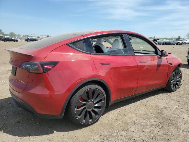 7SAYGDEF4NF466285 - 2022 TESLA MODEL Y Qırmızı foto 3