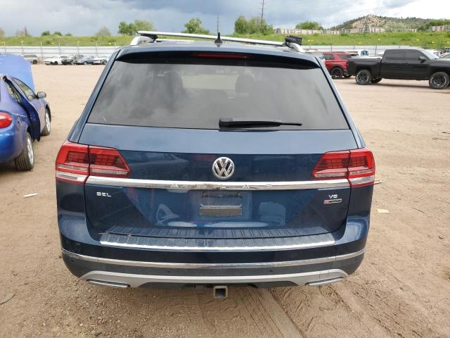 1V2NR2CA5JC596152 - 2018 VOLKSWAGEN ATLAS SEL PREMIUM BLUE photo 6