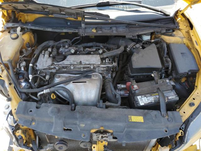 JTKJF5C73C3027150 - 2012 TOYOTA SCION TC 黄色 照片 11