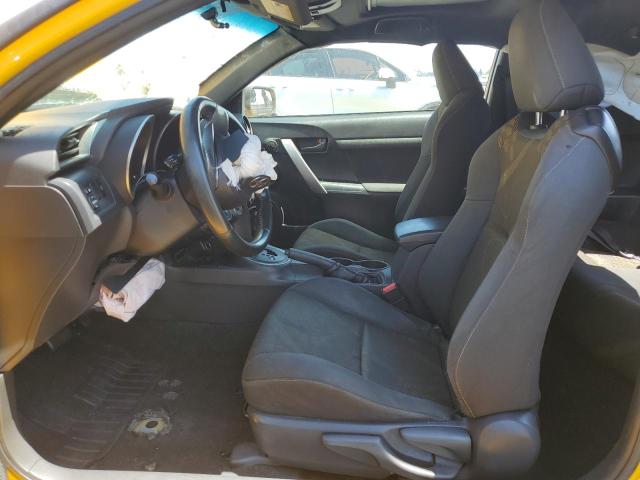 JTKJF5C73C3027150 - 2012 TOYOTA SCION TC 黄色 照片 7