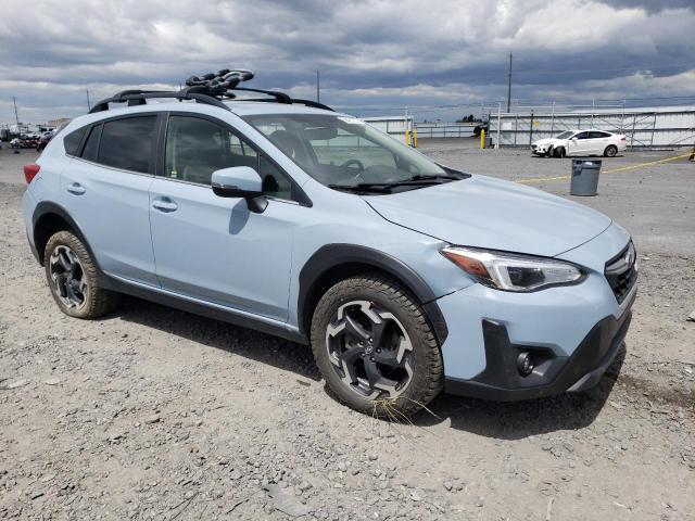 JF2GTHMCXM8226368 - 2021 SUBARU CROSSTREK LIMITED BLUE photo 4