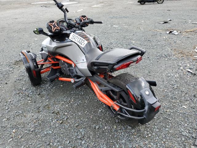 2BXRDDD28FV002390 - 2015 CAN-AM SPYDER ROA F3 GRAY photo 3