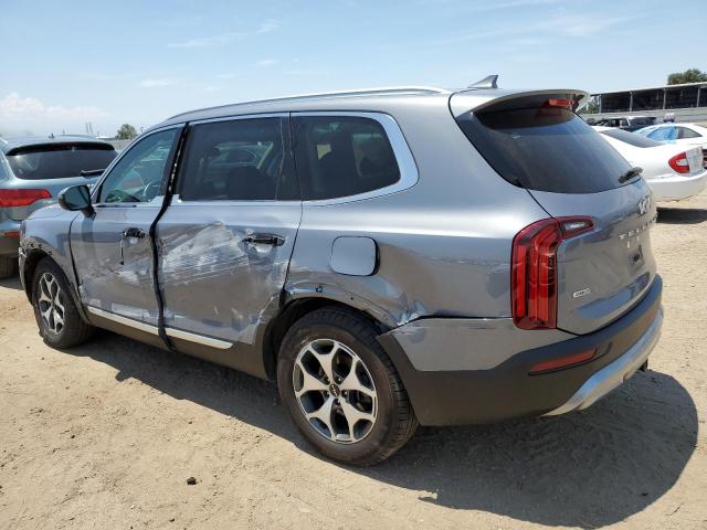 5XYP3DHC4NG246868 - 2022 KIA TELLURIDE EX SILVER photo 2