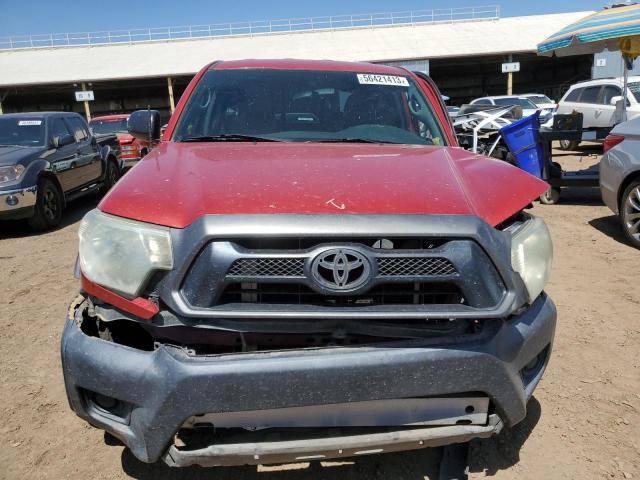 5TFTU4GN3DX049300 - 2013 TOYOTA TACOMA PRERUNNER ACCESS CAB RED photo 5