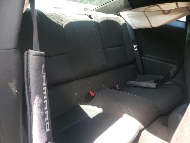 2G1FS1EW8B9107547 - 2011 CHEVROLET CAMARO SS BLACK photo 10