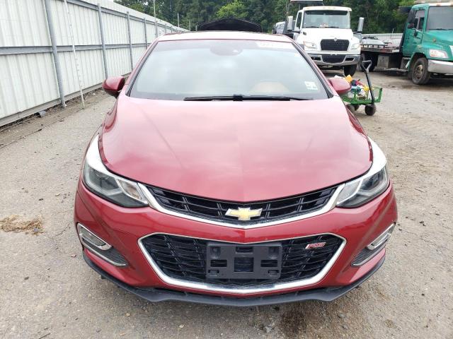 1G1BF5SM9J7175630 - 2018 CHEVROLET CRUZE PREMIER RED photo 5