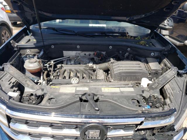 1V2HE2CAXMC204778 - 2021 VOLKSWAGEN ATLAS CROS SE Bleu photo 12