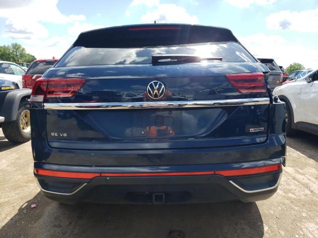 1V2HE2CAXMC204778 - 2021 VOLKSWAGEN ATLAS CROS SE Bleu photo 6