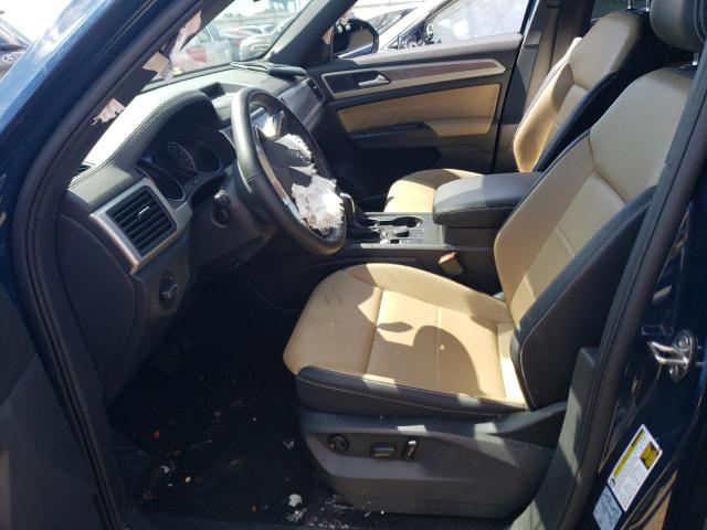 1V2HE2CAXMC204778 - 2021 VOLKSWAGEN ATLAS CROS SE Bleu photo 7