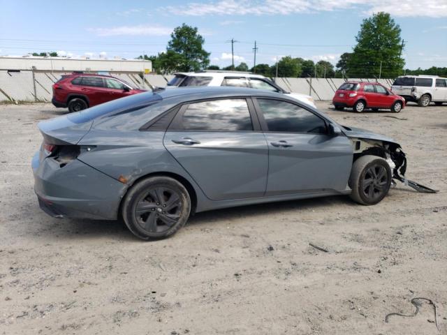 KMHLM4AG3NU327850 - 2022 HYUNDAI ELANTRA SEL GRAY photo 3