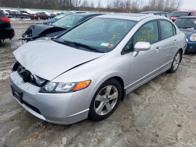 1HGFA16886L065665 - 2006 HONDA CIVIC EX  photo 2