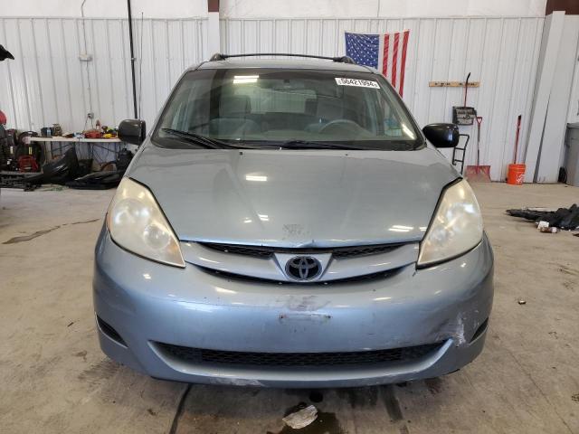 5TDZK23C07S020016 - 2007 TOYOTA SIENNA CE BLUE photo 5