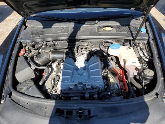 WAUWG74F09N012790 - 2009 AUDI A6 PRESTIGE შავი ფოტო 11