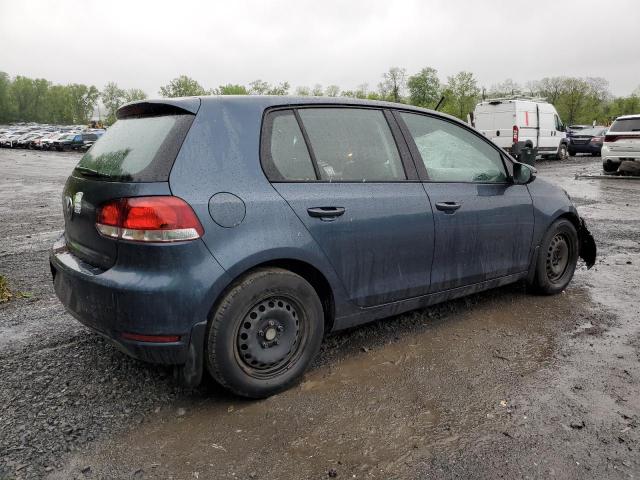WVWDB7AJ0CW243529 - 2012 VOLKSWAGEN GOLF BLUE photo 3