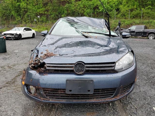 WVWDB7AJ0CW243529 - 2012 VOLKSWAGEN GOLF BLUE photo 5