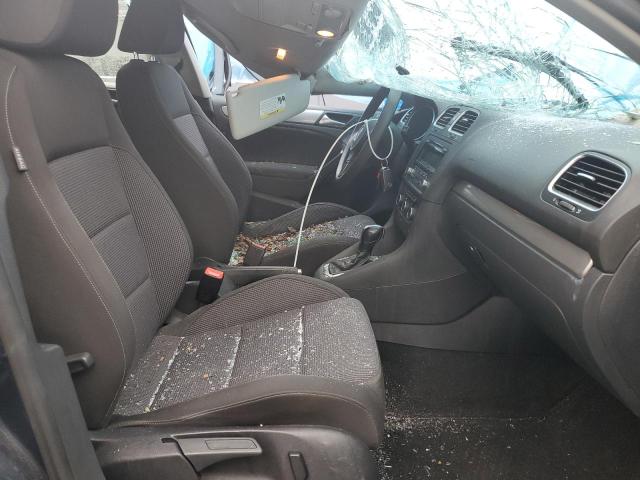 WVWDB7AJ0CW243529 - 2012 VOLKSWAGEN GOLF BLUE photo 7