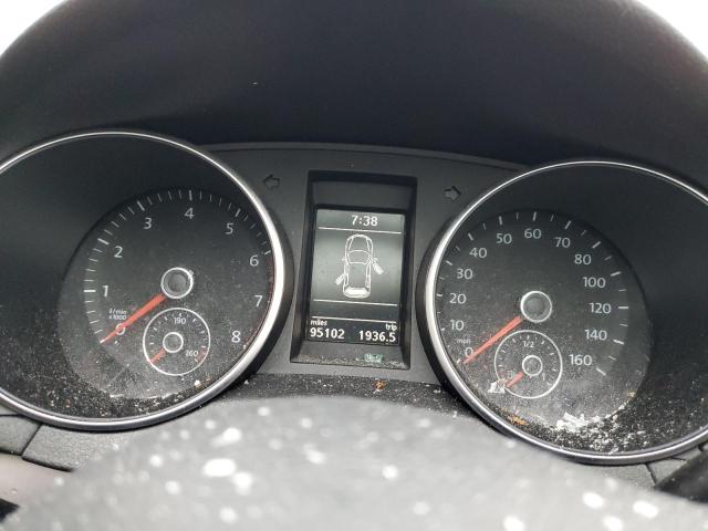 WVWDB7AJ0CW243529 - 2012 VOLKSWAGEN GOLF BLUE photo 9