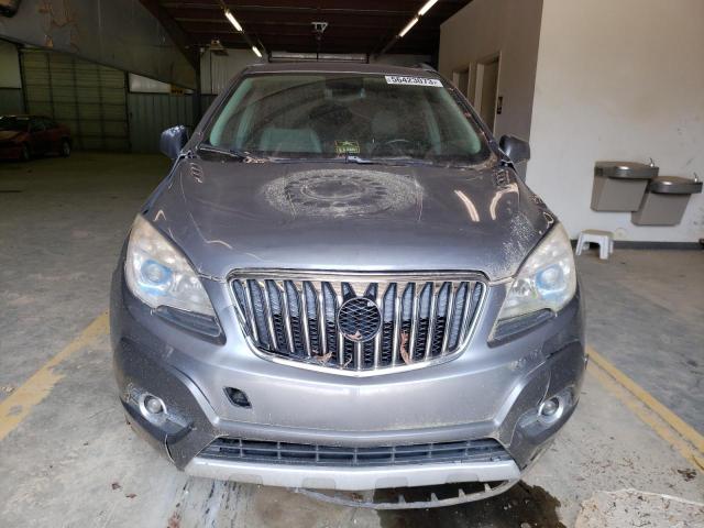 KL4CJBSB6DB127764 - 2013 BUICK ENCORE CONVENIENCE GRAY photo 5