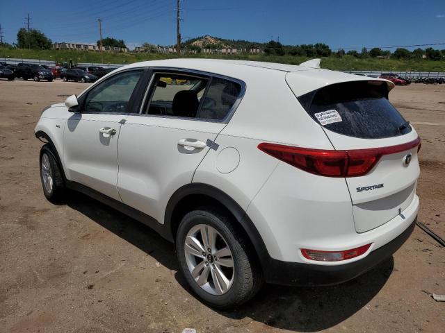 KNDPMCAC9J7380350 - 2018 KIA SPORTAGE LX WHITE photo 2