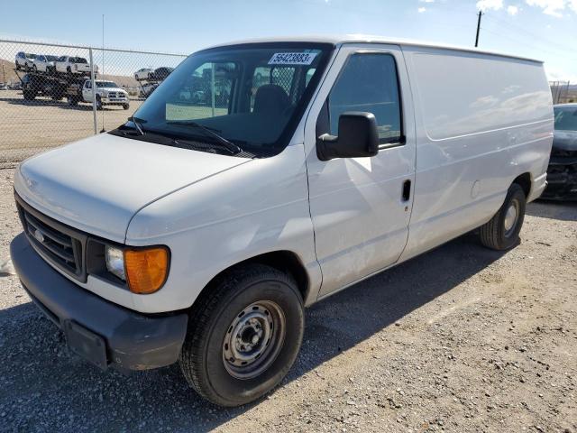 1FTRE14263HB74784 - 2003 FORD ECONOLINE E150 VAN WHITE photo 1