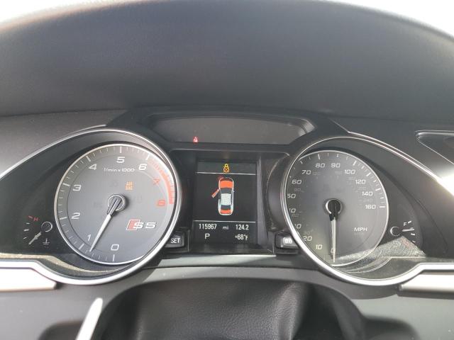 WAUVGAFR3EA060382 - 2014 AUDI S5 PRESTIGE BLACK photo 9