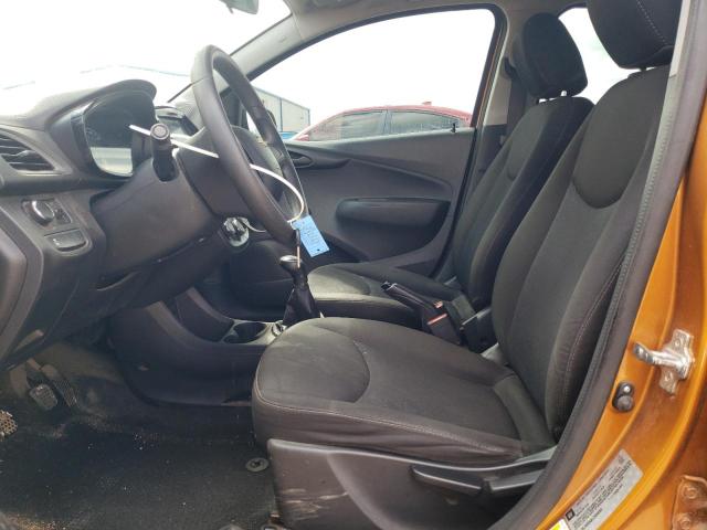 KL8CA6SA9LC454083 - 2020 CHEVROLET SPARK ACTI LS ORANGE photo 7