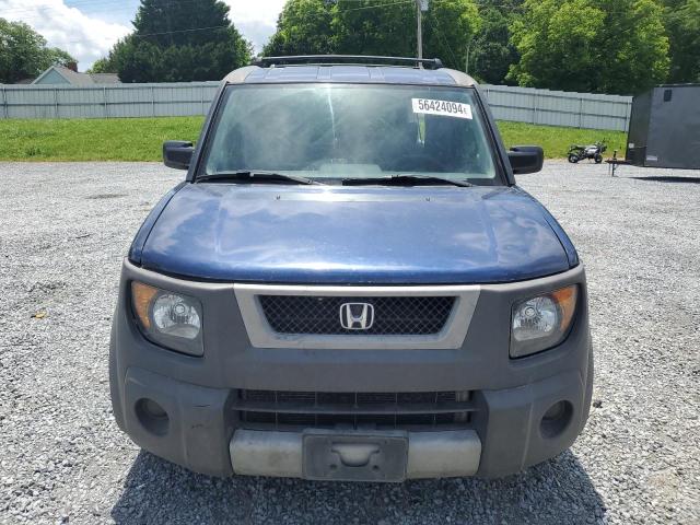 5J6YH18583L001833 - 2003 HONDA ELEMENT EX BLUE photo 5