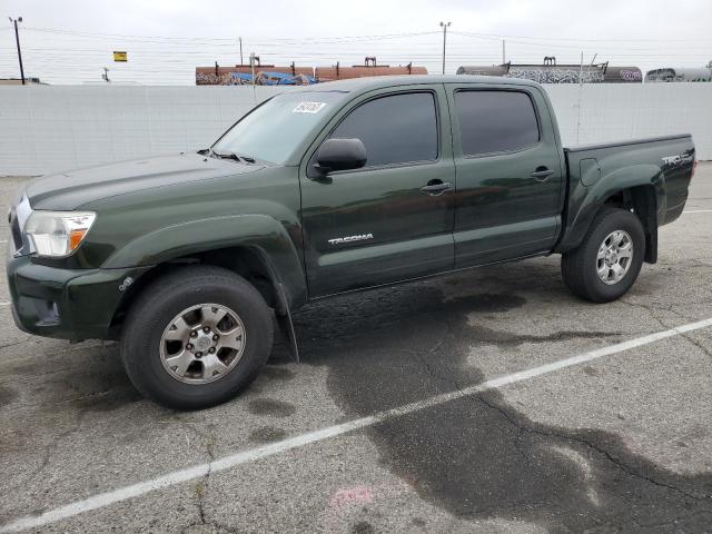 3TMJU4GN3DM145649 - 2013 TOYOTA TACOMA DOUBLE CAB PRERUNNER GREEN photo 1