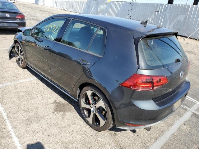 3VW5T7AU9FM046422 - 2015 VOLKSWAGEN GTI GRAY photo 3