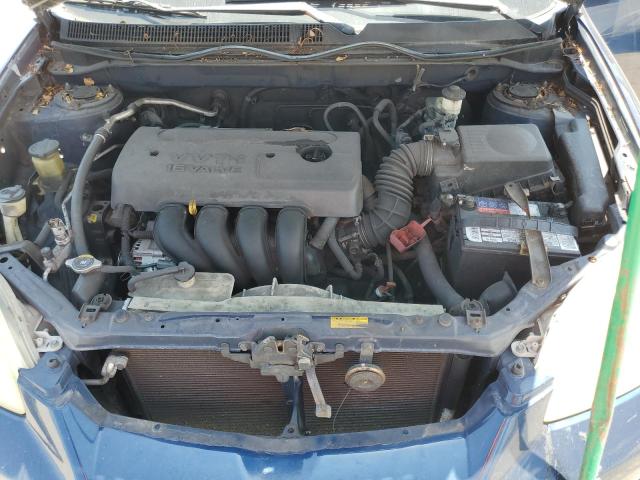 2T1KR32EX6C581434 - 2006 TOYOTA COROLLA MA XR BLUE photo 11