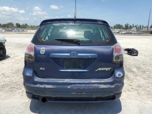 2T1KR32EX6C581434 - 2006 TOYOTA COROLLA MA XR BLUE photo 6