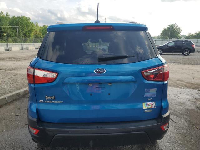 MAJ3S2GE3LC322497 - 2020 FORD ECOSPORT SE 蓝色 照片 6