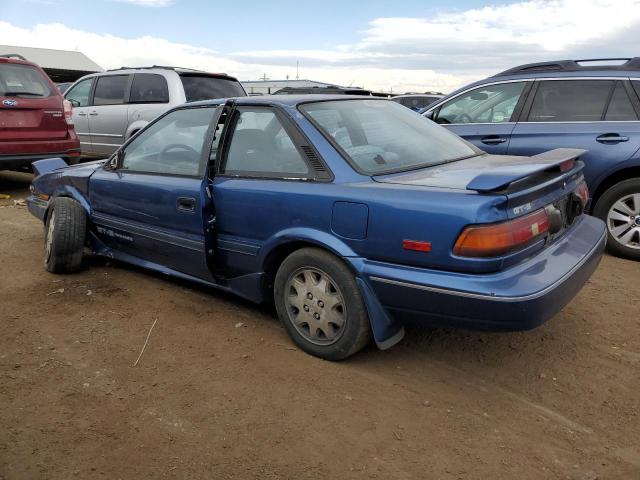 JT2AE98J3M3457762 - 1991 TOYOTA COROLLA GT-S BLUE photo 2