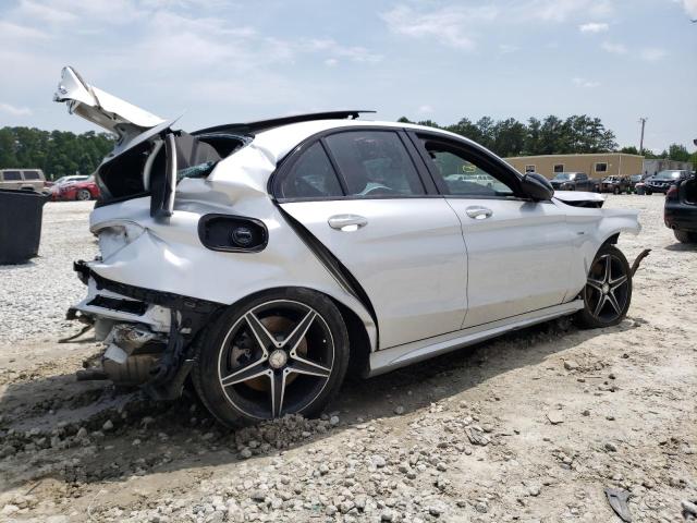 55SWF6EB1GU110314 - 2016 MERCEDES-BENZ C 450 4MATIC AMG SILVER photo 3