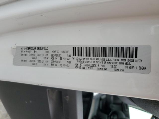 3C6URVHD0EE127610 - 2014 RAM PROMASTER 3500 HIGH 白色 照片 12