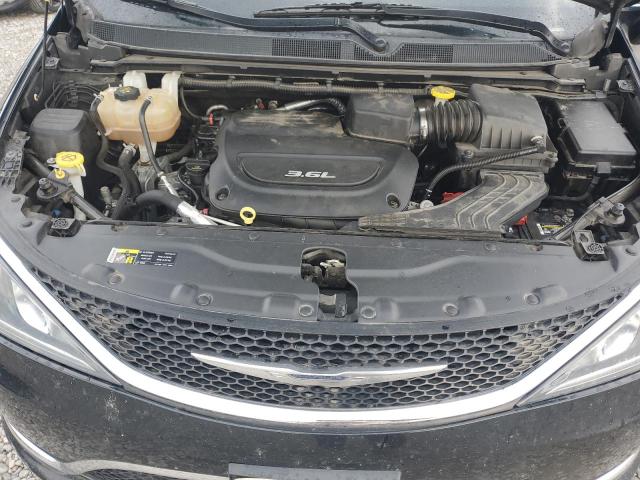 2C4RC1BG3HR668312 - 2017 CHRYSLER PACIFICA TOURING L შავი ფოტო 12