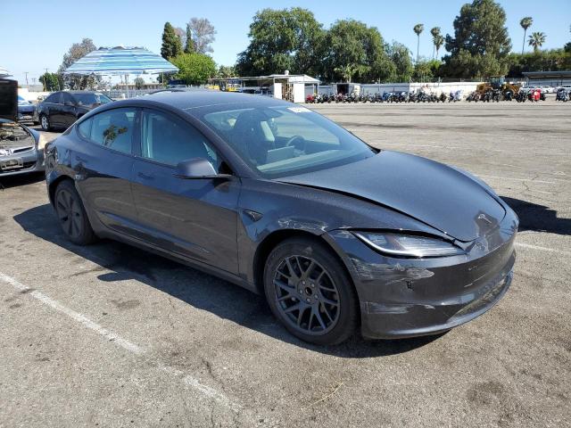 5YJ3E1EA3SF935460 - 2025 TESLA MODEL 3 GRAY photo 4