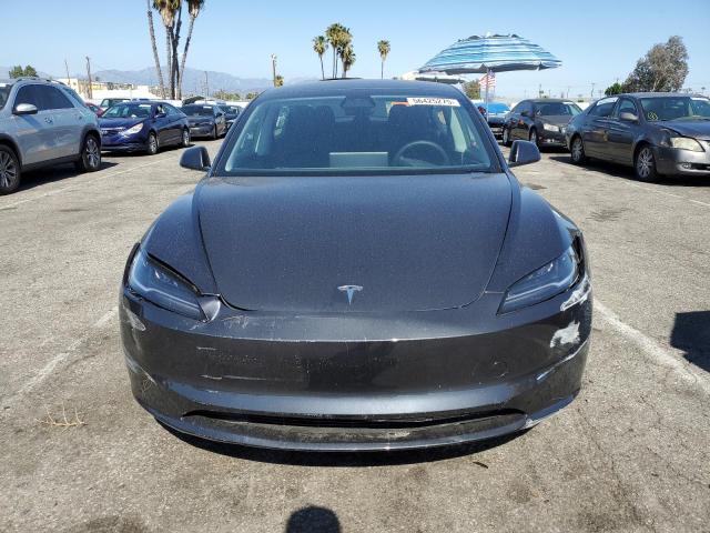 5YJ3E1EA3SF935460 - 2025 TESLA MODEL 3 GRAY photo 5