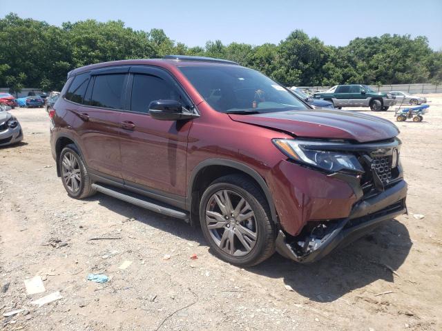 5FNYF8H50MB025679 - 2021 HONDA PASSPORT EXL ბურგუნდია ფოტო 4
