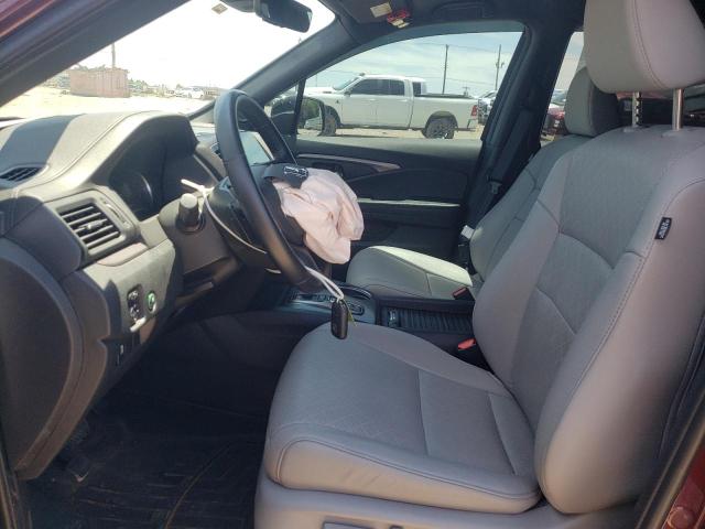 5FNYF8H50MB025679 - 2021 HONDA PASSPORT EXL ბურგუნდია ფოტო 7