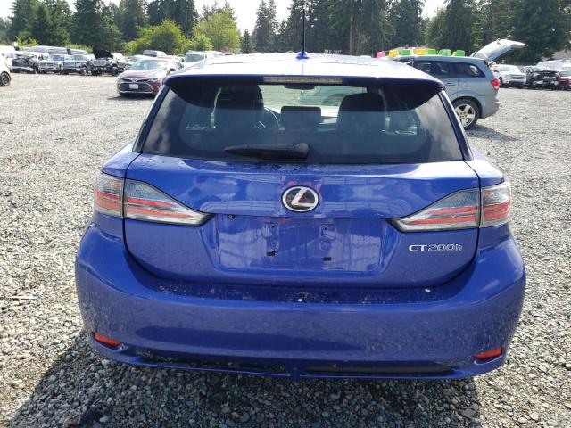 JTHKD5BH3D2139626 - 2013 LEXUS CT 200 BLUE photo 6