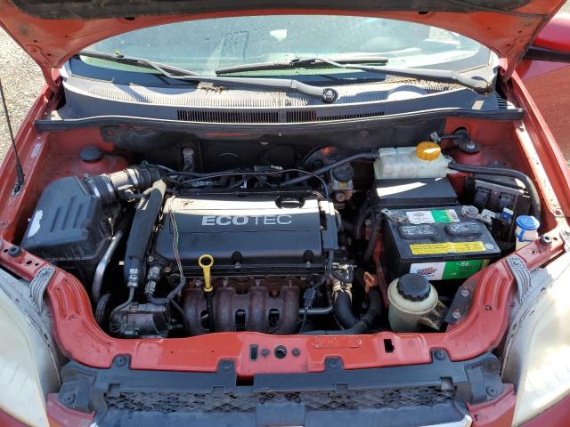 KL1TD5DE0BB233427 - 2011 CHEVROLET AVEO LS 红色 照片 11