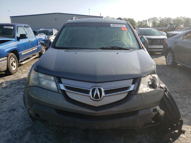 2HNYD28537H524522 - 2007 ACURA MDX SPORT GRAY photo 5