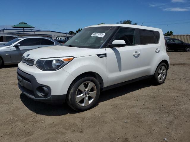 KNDJN2A26H7474006 - 2017 KIA SOUL WHITE photo 1