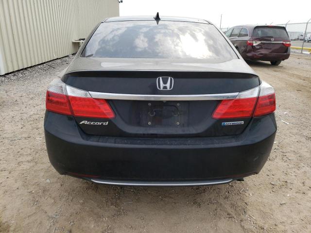 1HGCR6F58FA009476 - 2015 HONDA ACCORD HYBRID EXL BLACK photo 6