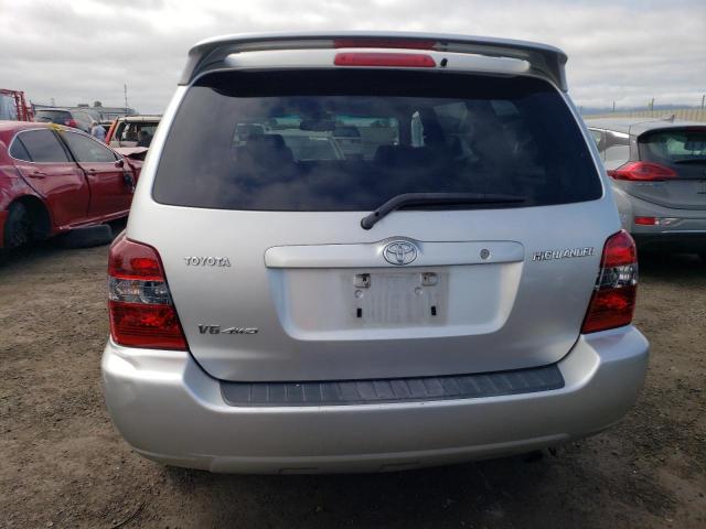 JTEEP21A470205945 - 2007 TOYOTA HIGHLANDER SPORT SILVER photo 6