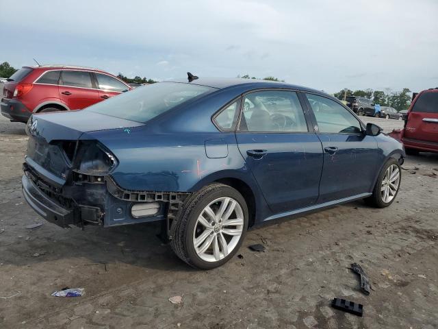 1VWLA7A33KC003839 - 2019 VOLKSWAGEN PASSAT WOLFSBURG BLUE photo 3