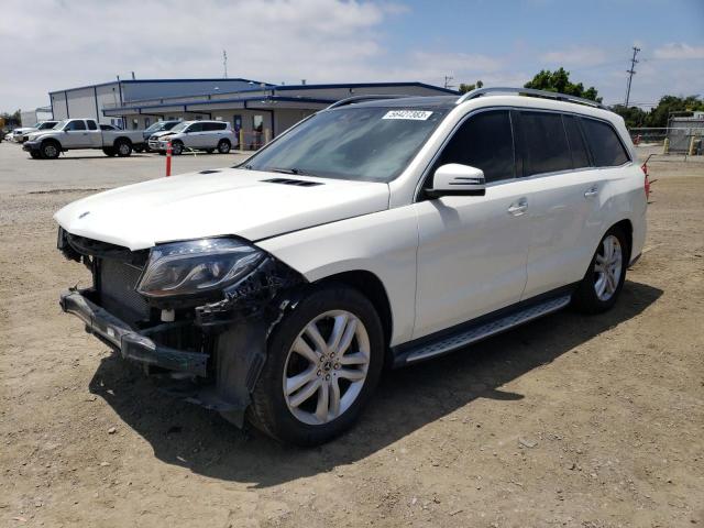 4JGDF6EE6KB222780 - 2019 MERCEDES-BENZ GLS 450 4MATIC WHITE photo 1