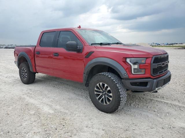 1FTFW1RG7LFB28347 - 2020 FORD F150 RAPTOR RED photo 4